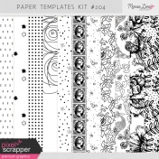 Paper Templates Kit #204