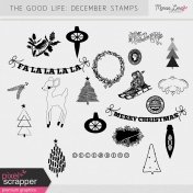 The Good Life: December Stamps Kit