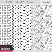 Paper Templates Kit #206