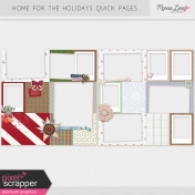 Home for the Holidays Quick Pages Kit