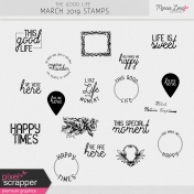 The Good Life: March 2019 Stamps Kit