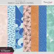 The Good Life: March 2019 Beach Papers Kit