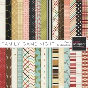 Family Game Nights Papers Kit