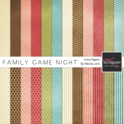 Family Game Night Extra Papers Kit
