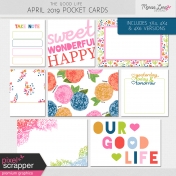 The Good Life: April 2019 Pocket Cards Kit