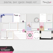 Digital Day Quick Pages Kit