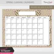 Spring Cleaning Calendars Kit