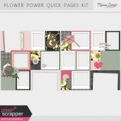 Flower Power Quick Pages Kit