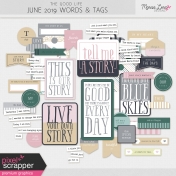 The Good Life: June 2019 Words & Tags Kit