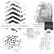 Grungy Patterns- Brush #22 Kit 