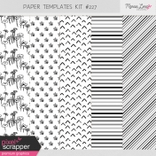 Paper Templates Kit #227