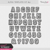 Alpha Template Kit #41