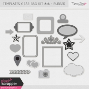 Templates Grab Bag Kit #28- Rubber