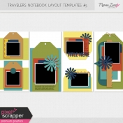 Travelers Notebook Layout Templates Kit #5