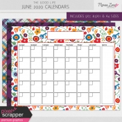 The Good Life: June 2020 Calendars Kit