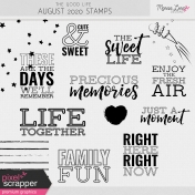 The Good Life: August 2020 Stamps Kit