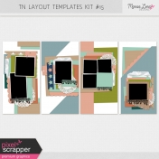 Travelers Notebook Layout Templates Kit #15