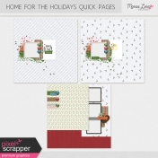 Home for the Holidays Quick Pages Kit #2