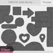 Templates Grab Bag Kit #34- Burlap