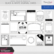 World Traveler #2 Black & White Pocket Cards Kit