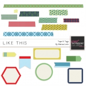 Like This Tape & Tags Kit