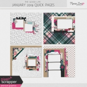 The Good Life: January 2019 Quick Pages Kit