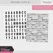 Printable Alpha Kit #1