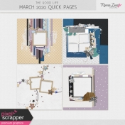 The Good Life: March 2020 Quick Pages Kit