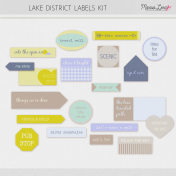 Lake District Labels Kit