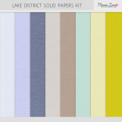 Lake District Solid Papers Kit