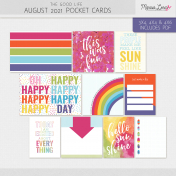 The Good Life: August 2021 Pocket Cards Kit