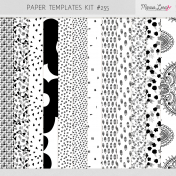 Paper Templates Kit #255