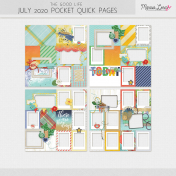 The Good Life: July 2020 Pocket Quick Pages Kit