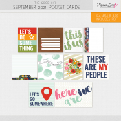 The Good Life: September 2021 Pocket Cards Kit 