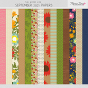 The Good Life: September 2021 Papers Kit 