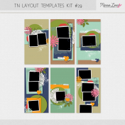 Travelers Notebook Layout Templates Kit #29
