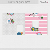 Blue Skies Quick Pages Kit