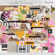 The Good Life: October 2021 Collage Kit