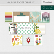 Malaysia Pocket Cards Kit