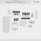 The Good Life: January 2022 Stamps Kit