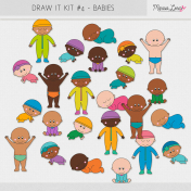 Draw It Kit #4- Babies