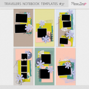 Travelers Notebook Layout Templates Kit #37