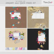 The Good Life: January 2022 Quick Pages Kit #1