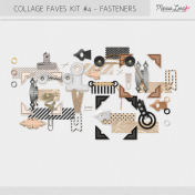 Collage Faves Kit #4- Fasteners