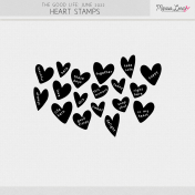 The Good Life: June 2022 Heart Stamps Kit