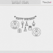 The Good Life: June 2022 Birthday Stamps Kit