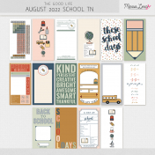 The Good Life: August 2022 School Travelers Notebook Kit