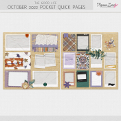 The Good Life: October 2022 Pocket Quick Pages Kit