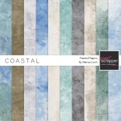 Coastal Painted Papers