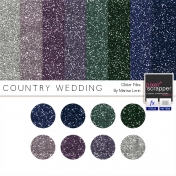 Country Wedding Glitters Kit